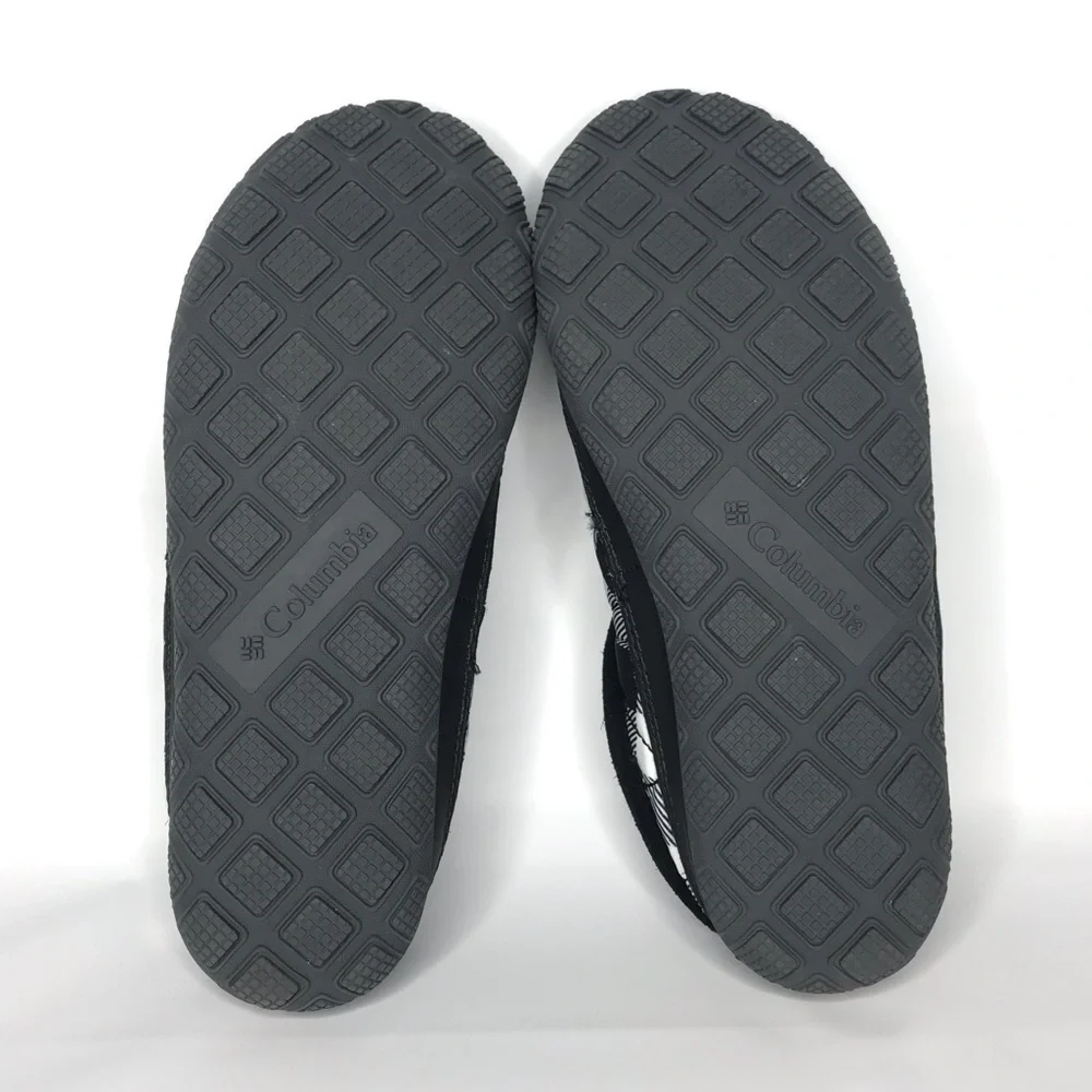 Columbia‎ Packed Out OMNI-HEAT Children Slippers Black Checkered